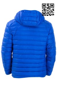 VM002 custom-made thick down jacket design net color down jacket supply fashion down jacket manufacturer down jacket price winter winter warm back view